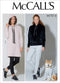 McCall Pattern Company McCall's Pants and Hoodie Sweater Sewing Patterns, Women's 4-14 and Dog Sizes S-L...