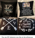 Thmyo 4-Pack 100% Cotton Comfortable Solid Decorative Throw Pillow Case Square Cushion Cover Pillowcase Sublimation Blank Pillow Covers Halloween ...