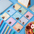 9 Packs Black Girl Sticky Notes Inspirational Mini Motivational Self Stick Note Pads Cute African Girl Teacher Notes Positive Memo Notepads for Nu...