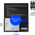 Smart Weigh Digital Pocket Gram Scale, 1000g x 0.1 Grams, Digital Gram Scale, Jewelry Scale, Food Scale, Medicine Scale, Kitchen Scale Black, Batt...