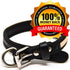 Premium Leather Dog Collar - Best Full Grain Heavy Duty Genuine Leather Collar (Tan, Small)...