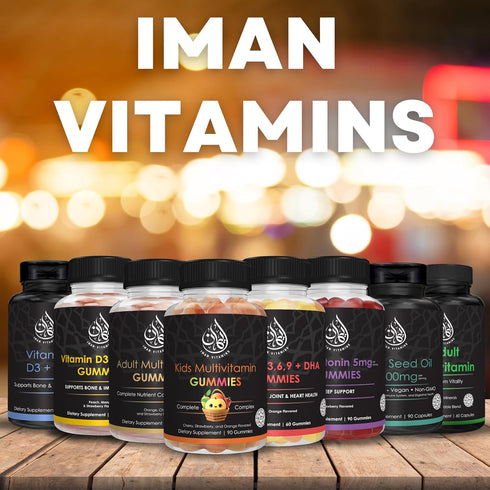Halal Vitamin D3 Gummies for adult, men and women | 1000IU - 2000IU | Supports Bone, Immunity, and Heart Health | Vegetarian, Non-GMO, Gluten-Free...