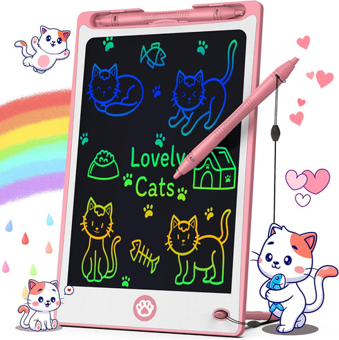 Hockvill LCD Writing Tablet for Kids 8.8 Inch, Kids Toys for Girls Boys Drawing Pad for 3 4 5 6 7 8 Year Old Kid, Toddler Drawing Doodle Board Tra...
