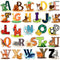 DEKOSH Alphabet Wall Decals - Colorful ABC Wall Stickers for Kindergarten, Playroom & Baby Nursery...