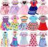 30 PCS Mini 6 Inch Doll Clothes and Accessories Include 4 Tops, 4 Pants for Boy Dolls, 5 Dresses , 2 Swimsuit and 2 Shoes, 10 Outfits Hangers Pock...