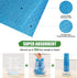Homaxy Swedish Dishcloths for Kitchen, 6 Pack Reusable and Washable Cellulose Sponge Cloths Dish Towels, Absorbent and No Odor Paper Towels for Di...