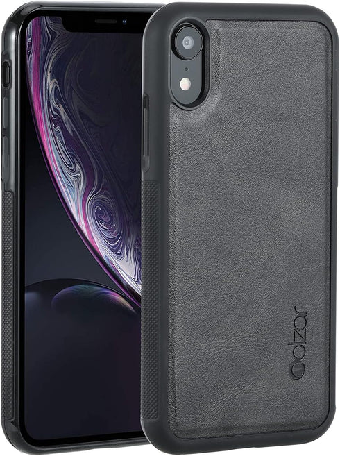 molzar GripBig Series for iPhone XR Case, Built-in Metal Plate for Magnetic Mount, Works with Qi-Certified Chargers, Compatible with Apple iPhone ...