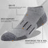 Heatuff Mens Athletic Ankle Socks Moisture Wicking Cushion Running Low Cut Sock 6 Pack...