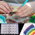 Guyuyii 2 pk 28 Grids Diamond Art Storage - Plastic Diamond Art Containers - Diamond Art Organizer for Embroidery, DIY Art Craft, Jewelry, Earring...