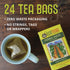 ECOTEAS Organic Unsmoked Yerba Mate Tea Bags - 24 Count, 1.7 Oz - Organic Detox Tea - Hi Caf Tea - Clean Yerba Mate Energy Burst - Ecoteas Yerba M...