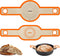 Sourdough Silicone Bread Sling -Oval and Round Non-Stick & Easy Clean Silicone Bread Mat for Dutch Oven. Reusable With Extra Long Handles Silicone...