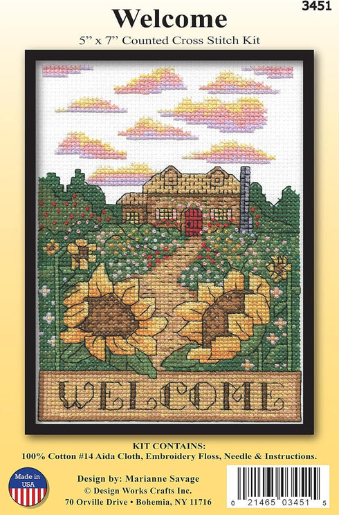 Design Works Crafts Cowboy Boots Counted Cross Stitch Kit, Multi...