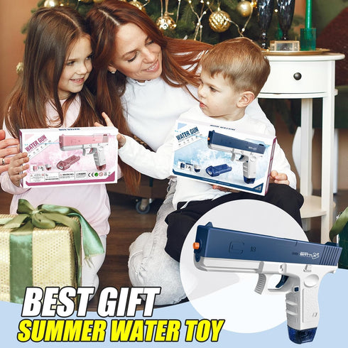 Electric Water Gun for Kids & Adults Pistol Automatic Squirt Guns Water Guns Toy 32 feet, Long-Distance Shooting Waterproof, Powerful Squirt GunsS...