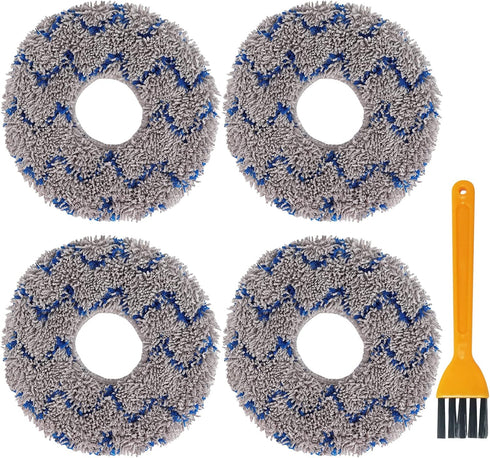 Vacuum Mop Replacement Pads for ECOVACS DEEBOT X1 OMNI Turbo T10 T20 Robot Vacuum Cleaners and X2 Omni Vacuum Cleaner?4 Pack?...