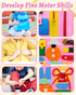 Exorany Busy Board Montessori Toys for 1 2 3 4 Year Old Girls & Boys Birthday Gifts, Sensory Toys for Toddlers 1-3, Educational Travel Toys, Presc...