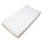 TL Care Printed 100% Cotton Knit Fitted Contoured Changing Table Pad Cover - Compatible with Mika Micky Bassinet, Sparkle Gold/Pink Feathers, for ...