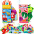 Baby Books 0-6 Months, Touch and Feel Baby Books, Crinkle Infant Books 6 to 12 Mobths for Babies Newborn Soft Books and Sensory Cloth Activity Boo...