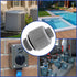 8 Pack NPT Nonmetallic Conduit 1/2-in Electrical Conduit Fittings PVC Straight Connectors Liquid Tight Conduit Connectors...