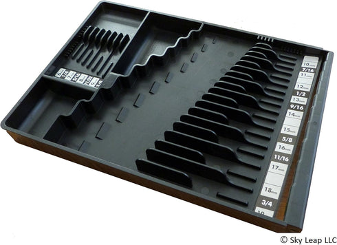 WRENCH ORGANIZER (BLACK) - Made in USA...