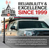 AntennaMastsRus - Short Rubber Antenna fits Toyota Tundra (2000-2020) - USA Stainless Steel Threading - The Original 6 3/4 Inch Accessories - Car ...