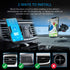 X5 Motorized Qi Car Mount - 15W/7.5W Wireless Charging, Auto Sensing Clamping, Windshield & Air Vent | iPhone, Android & Galaxy Smartphones (No Ca...
