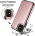 HianDier Wallet Case for iPhone 11 6.1-inch Slim Protective Case with Credit Card Slot Holder Flip Folio Soft PU Leather Magnetic Closure Cover fo...