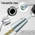 3Pcs Wire Stripper and Twister for Drill – 2-6 Way Electrician's Tool for Quick Cable Stripping & Twisting – Multipurpose Peeling Line Device for ...