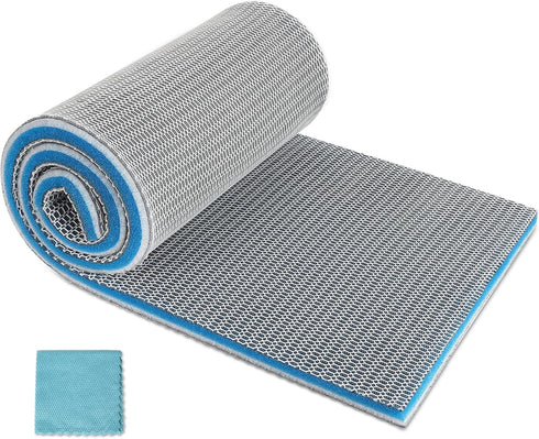 Aquarium Filter Media, Upgraded 8-Layer Filter Sponge Pad for Fish Tank and Pond, Super Filtering Effect, Cut to Fit, Reusable and Washable Aquari...
