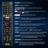 Universal for Sony TV Remote Control Replacement Compatible with Sony Bravia Smart LCD LED HD TVs RMT-TX100U...