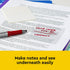 Post-it Transparent Notes, Clear Sticky Notes to Markup Textbooks and Planners Safely, Minimalist Aesthetic School Supplies for College Students, ...
