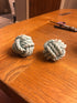 2-Pack Silicone Molds 3D Candle Molds, Woolen Ball Mould and Knot Mold,Ball of Yarn Design Fondant Mold for Candle Making and Baking Making Soap W...