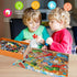 Puzzles for Kids Ages 4-8 6-8 8-10 Year Old - Busy Engineering Vehicle - 100 Pieces Jigsaw Puzzle for Kids 100 Piece Puzzle for Adults Learning Ed...