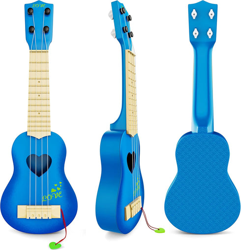 Kids Toy Classical Ukulele Guitar Musical Instrument, Blue...