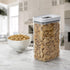 Copco Food and Organization Storage Container with Airtight Lid, 2.74-Quart, Clear...