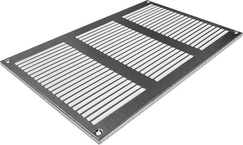 Vent Systems 12'' x 8'' Inch Galvanized Air Vent Cover Metal Air Return Grill with Built in Pest Guard Screen HVAC Vent Cover for Home Improvement...