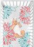 Fitted Crib Sheet for Modern Emma Baby/Toddler Bedding Set Collection - Floral Print...
