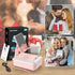 JTEMAN Gifts for Women Cell Phone Stand with Bluetooth Speaker and Light, Portable Lanyard, Cool Tech Gifts for Wife Mom Women Men, Unique Birthda...
