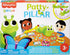 Mattel Games Patty-Pillar Fisher-Price Kids Pre-School Game, Colors, Shapes & Matching with Cards, Tokens & Caterpillar Spinner, 2 to 6 Players, G...
