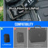 VAULTEK LifePod Secure Waterproof Travel Case Rugged Electronic Lock Box Travel Organizer Portable Handgun Case with Backlit Keypad (Pluck Foam)...