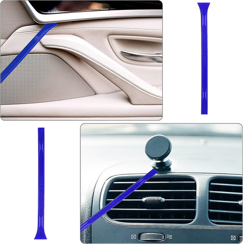 10 Pcs Small Plastic Scraper Tool Clean Detailing Tools Multi-purpose Scraper Non-scratch Tool for Small and Narrow Spaces and Tight Interval for ...