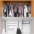 Closet Organizers and Storage,8 Pack Stronger Space Saving Hangers Clothes Hanger with 5 Holes Closet Storage for Heavy Clothes,Magic Home Organiz...
