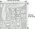 Aleks Melnyk No.449 Metal Stencil, Egyptian Hieroglyphics and God Nekhbet, Small Stencil, 1 PC, Template for Wood Burning, Engraving, Crafting, Sc...