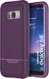 ENCASED Galaxy S8 Case Purple Rebel Series Impact Armor (Samsung S8) Deep Purple...