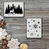 9Pcs Reusable Christmas Stencils, 8 X 11 Inch Farmhouse Large Merry Christmas Stencils for Painting on Wood Winter Decor...
