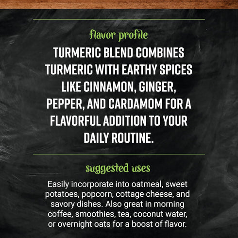 Frontier Turmeric Blend, Daily, Organic, 1.8 Ounce...