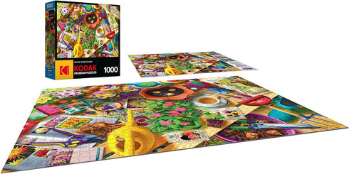 RoseArt - Kodak Premium - Inside The Gardener's Shed - 1000 Piece Jigsaw Puzzle for Adults...