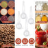 80 Pack Plastic Scoop Tablespoon Measuring Spoons 20 ml Coffee Scoops Teaspoon Long Handle Scoop for Measuring Coffee Grains Spices Protein Pet Fo...