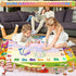 Water Doodle Mat Toys for Ages 2-4, 40 x 30 Inch Extra Large Water Painting Doodle Drawing Mat, Toddler Toys for Age 3 4 5 6 Year Old Girl Boy Bir...