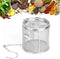 Seasoning Strainer, Stainless Steel Spice Filter, Cooking Spice Filter, Mesh Design Tea Ball Strainer Soup Seasonings Seperation Basket Filter wit...