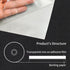 KEPAIBOS Double Sided Iron On Adhesive Sheets with Backing Easy-Iron Permanent Fusible Patch Fabric Glue A4 Size 20 PCS (Lightweight M)...